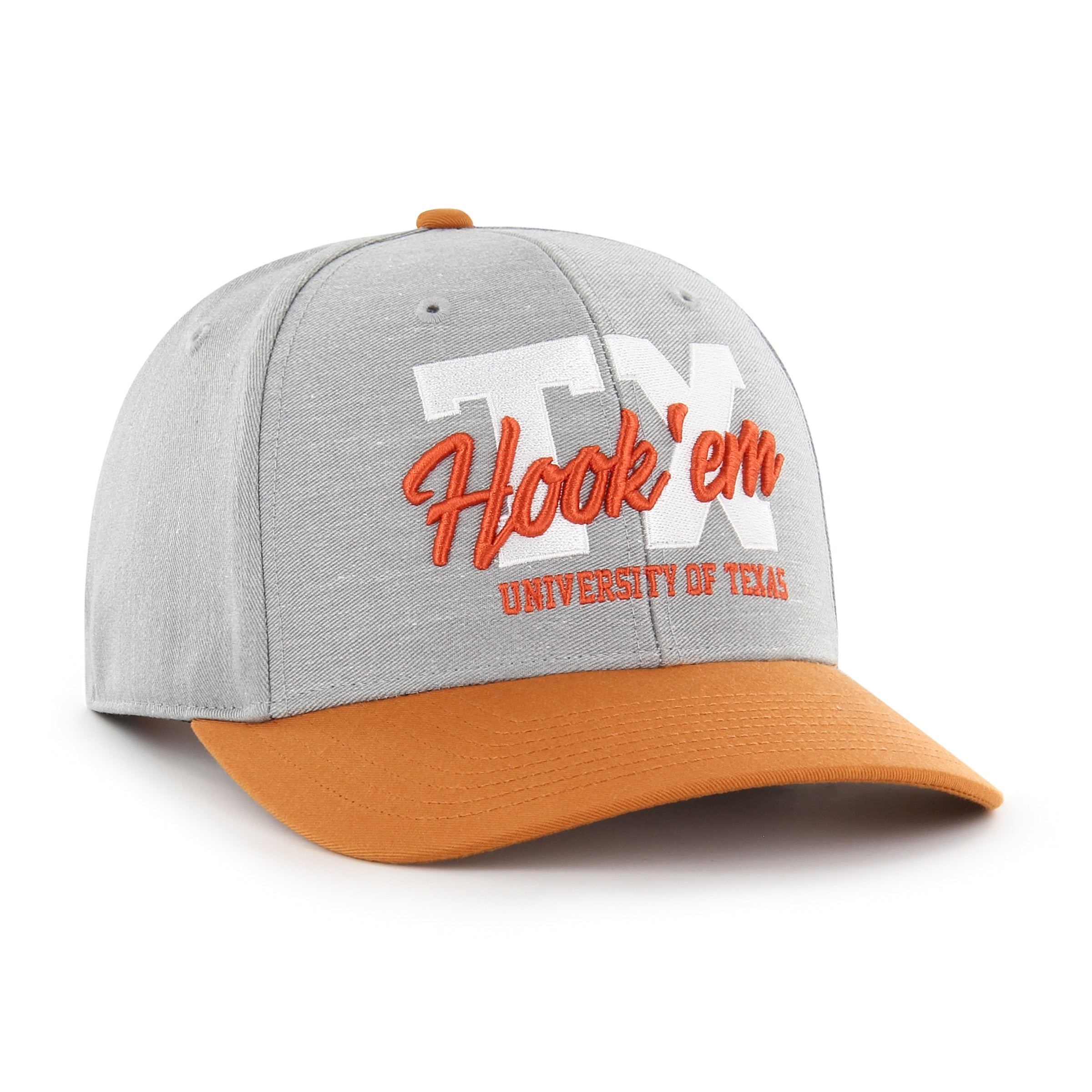 TEXAS LONGHORNS NCAA LOCAL STATE '47 MIDFIELD GRAY
