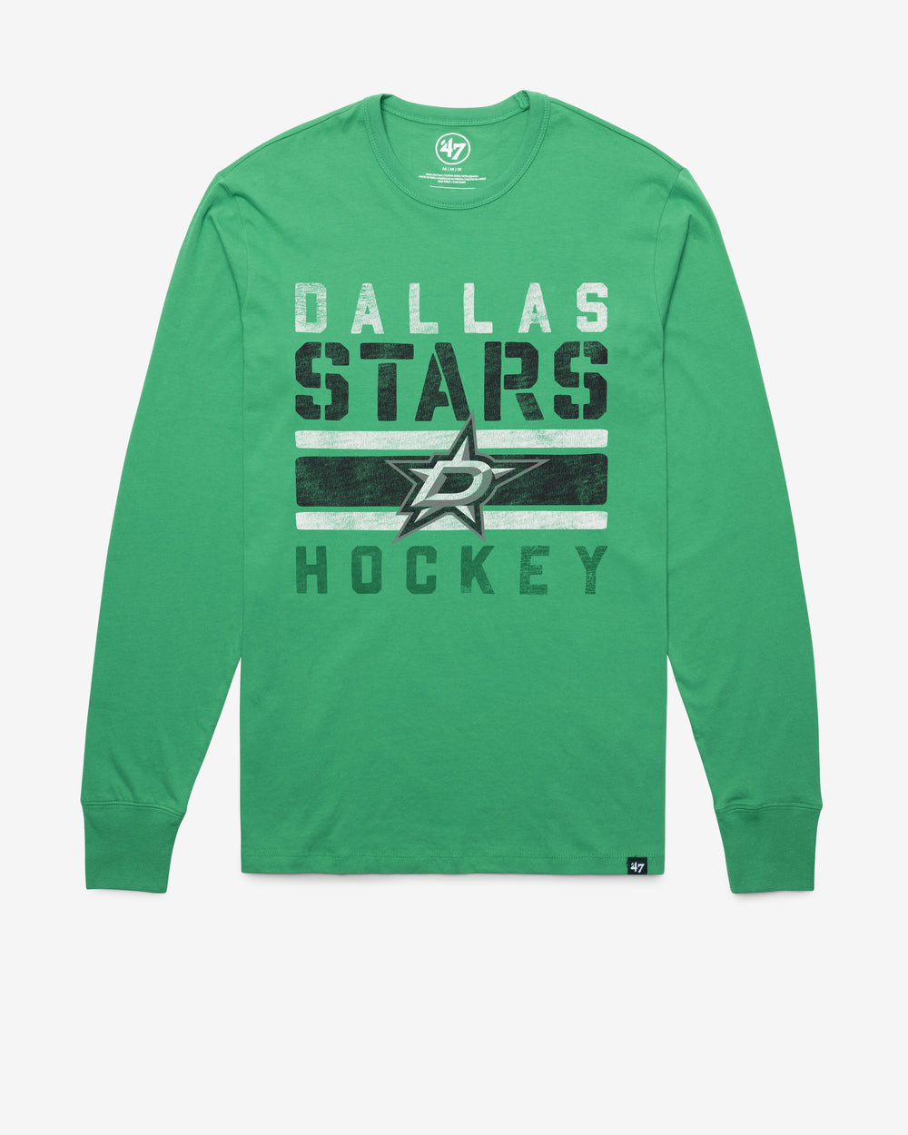 DALLAS STARS TOP BIN '47 FRANKLIN LONG SLEEVE TEE ORCHARD GREEN