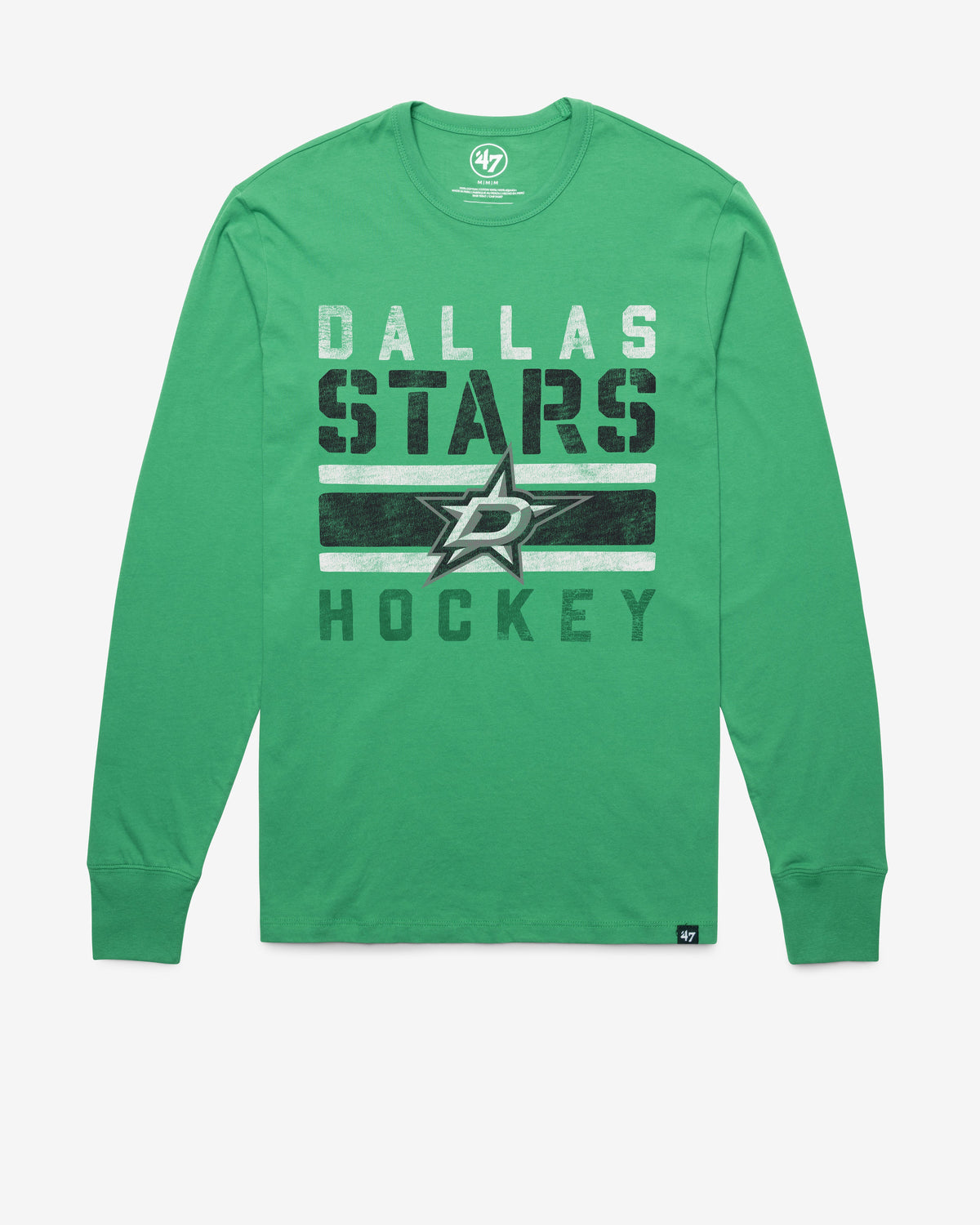 DALLAS STARS TOP BIN '47 FRANKLIN LONG SLEEVE TEE ORCHARD GREEN