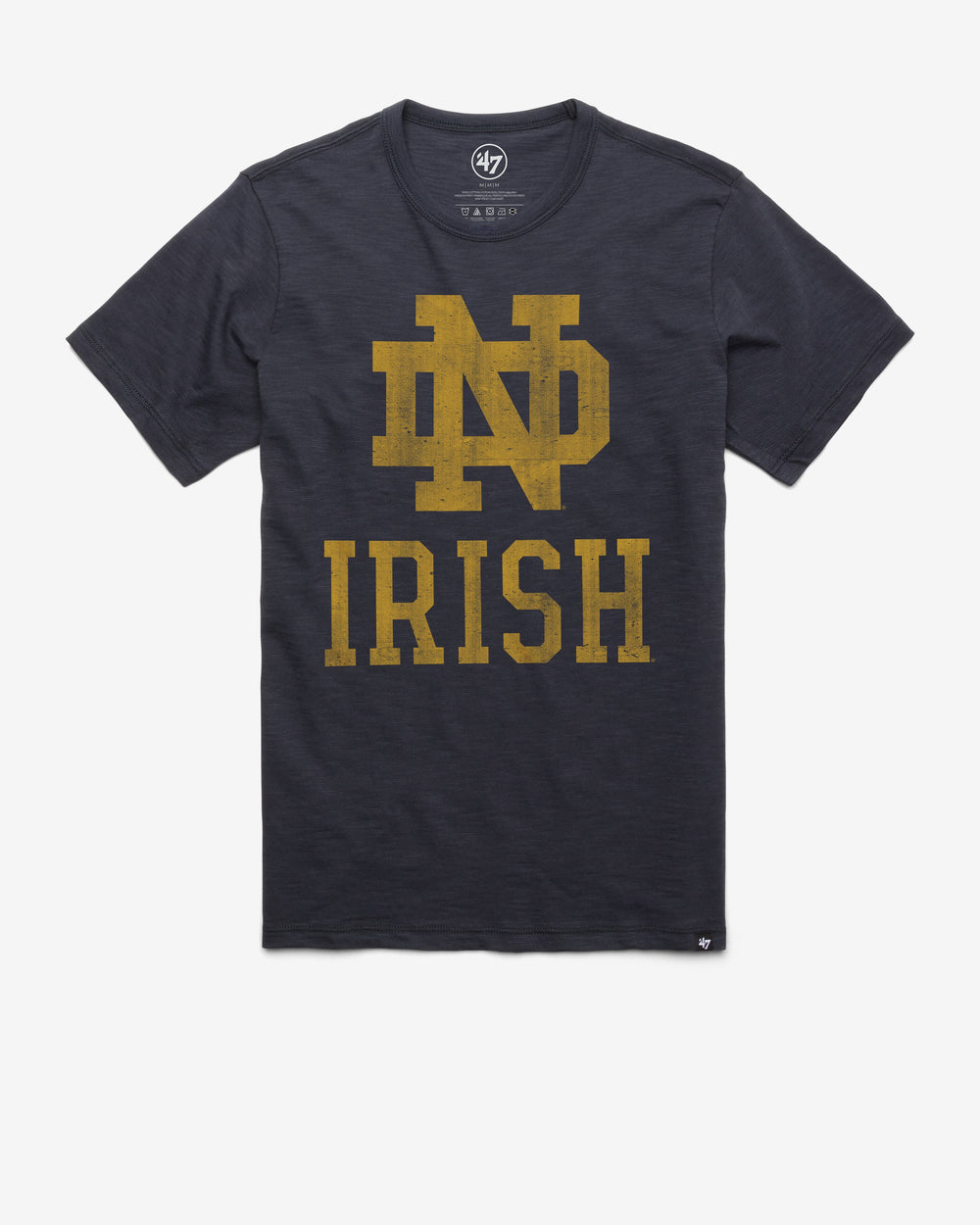 NOTRE DAME FIGHTING IRISH GRIT '47 SCRUM TEE FALL NAVY