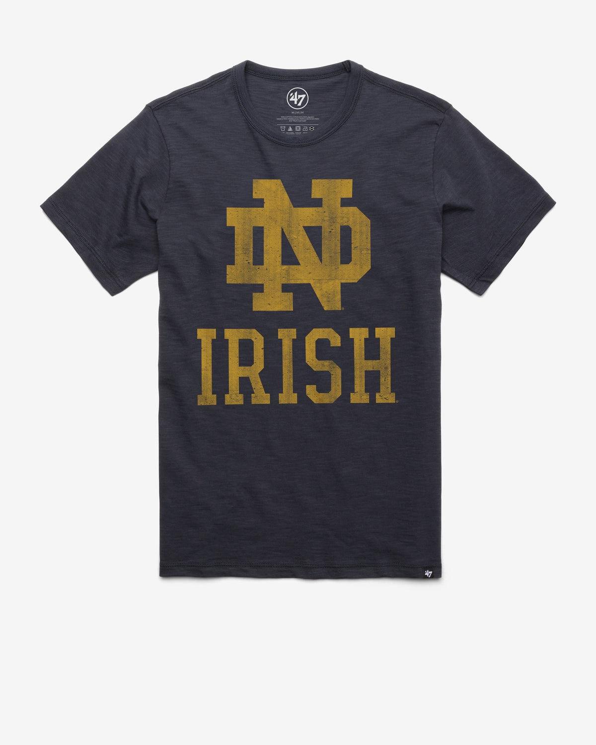 NOTRE DAME FIGHTING IRISH GRIT '47 SCRUM TEE FALL NAVY
