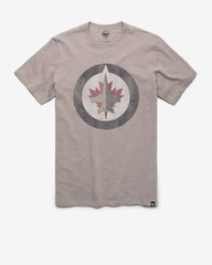 WINNIPEG JETS GRIT '47 SCRUM TEE WOLF GREY