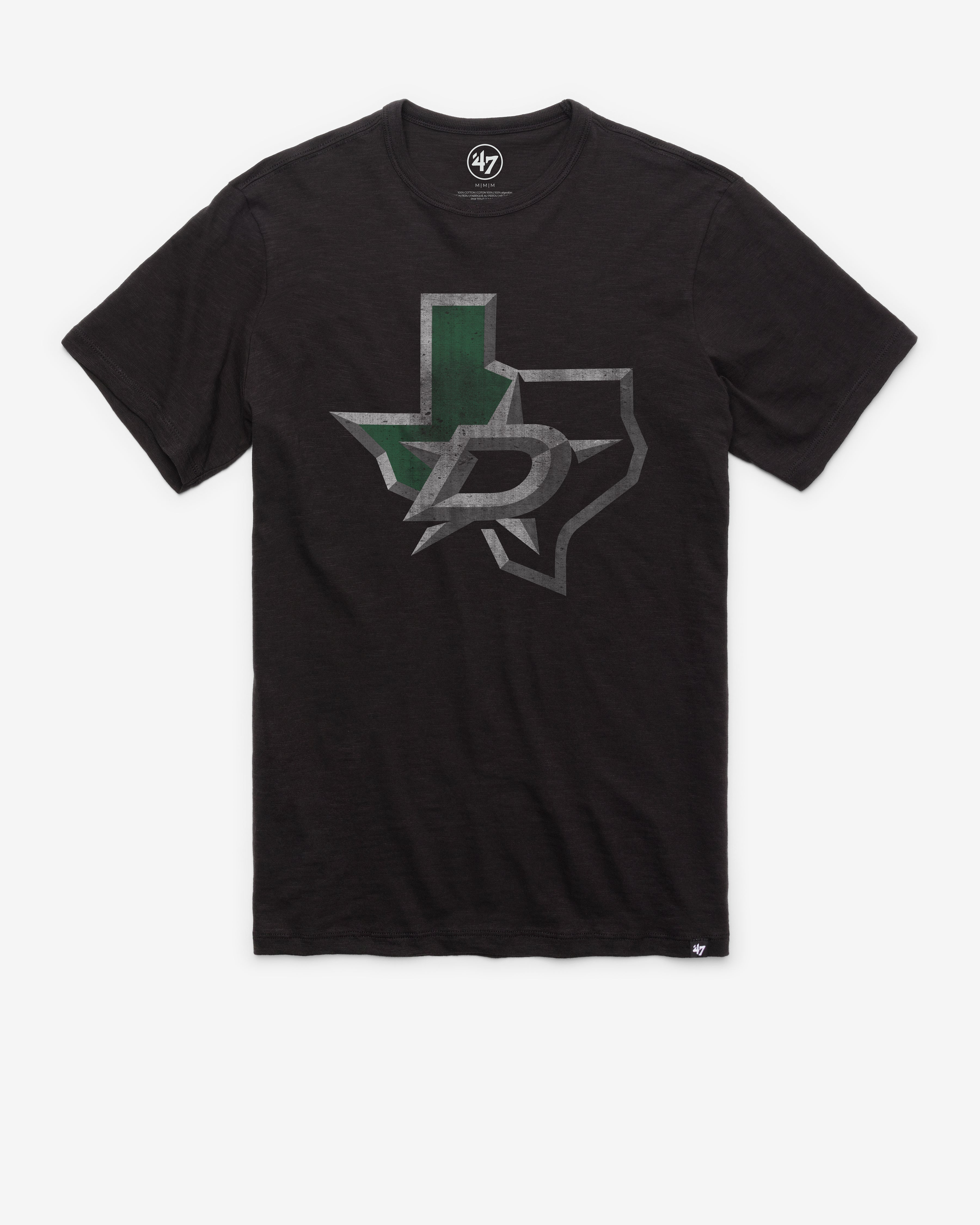 DALLAS STARS GRIT '47 SCRUM TEE JET BLACK