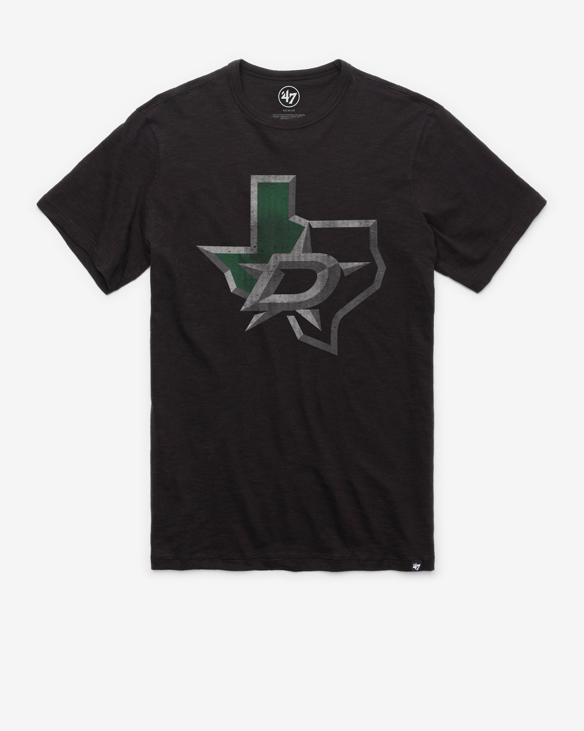 DALLAS STARS GRIT '47 SCRUM TEE JET BLACK