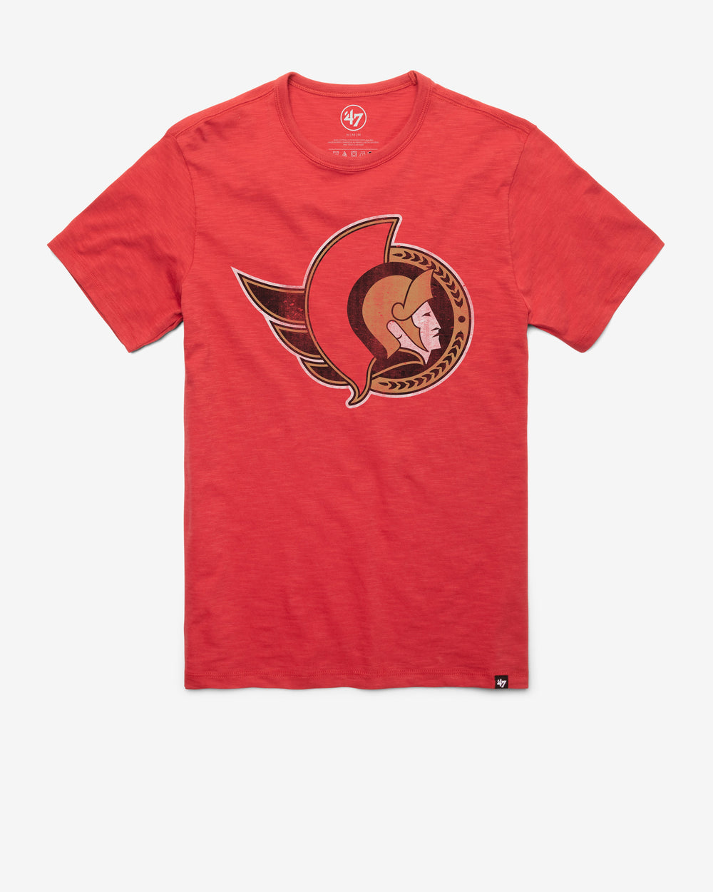OTTAWA SENATORS GRIT '47 SCRUM TEE RESCUE RED