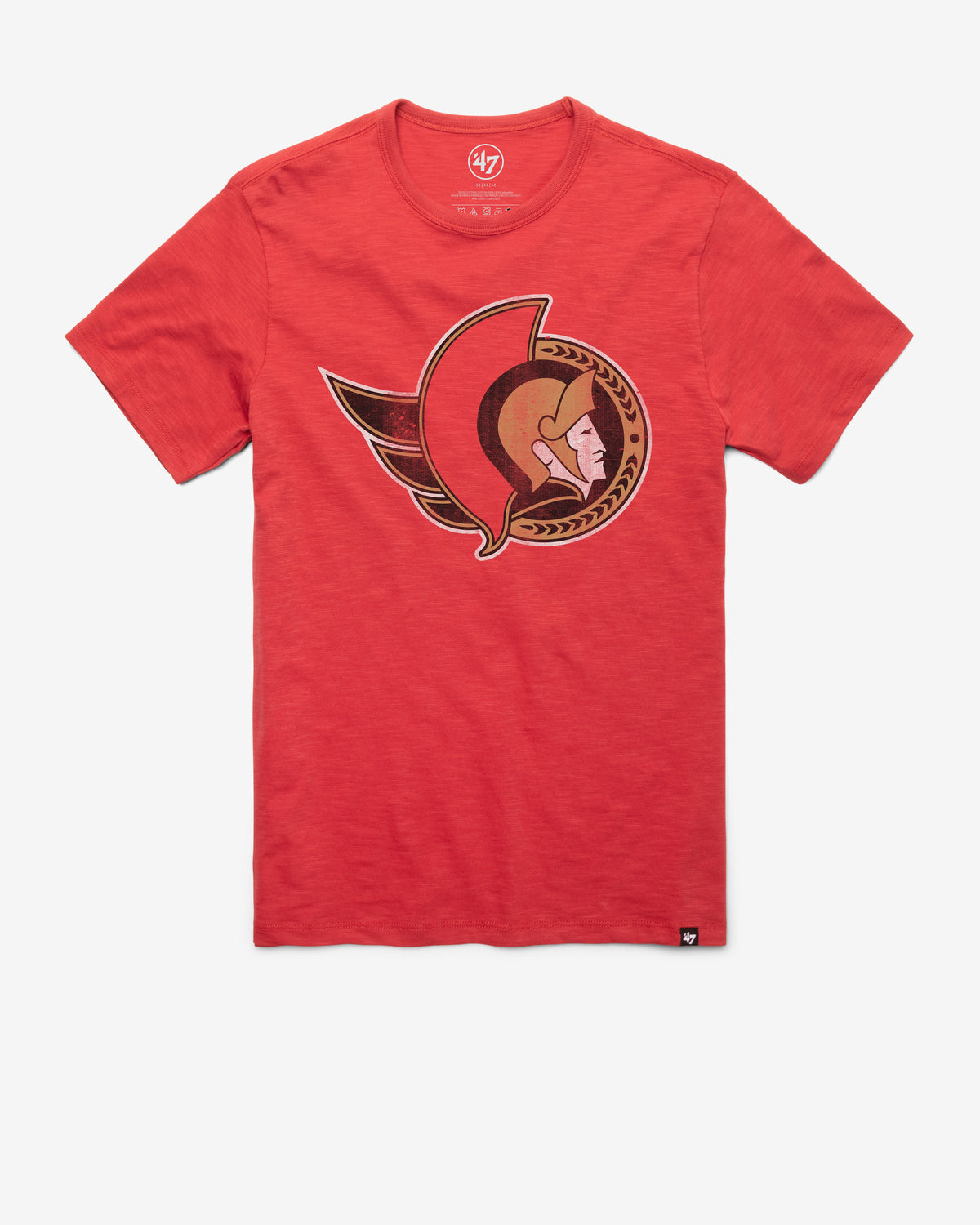 OTTAWA SENATORS GRIT '47 SCRUM TEE RESCUE RED