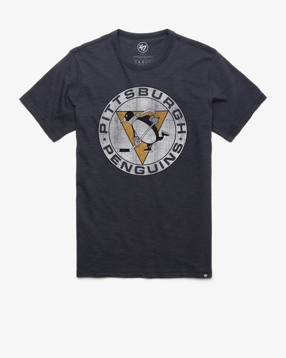 PITTSBURGH PENGUINS VINTAGE GRIT '47 SCRUM TEE FALL NAVY