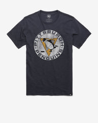 PITTSBURGH PENGUINS VINTAGE GRIT '47 SCRUM TEE FALL NAVY