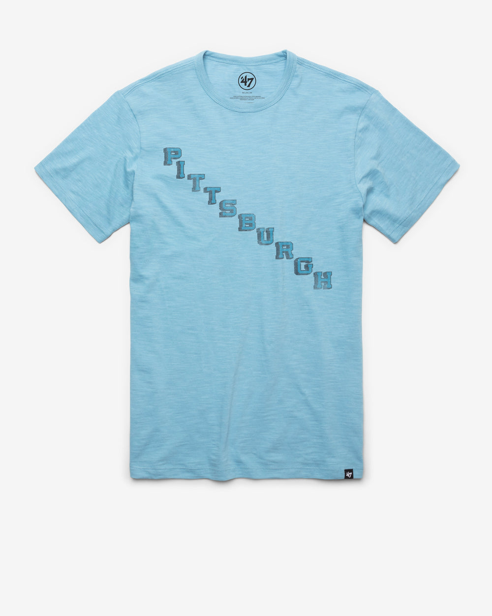 PITTSBURGH PENGUINS VINTAGE GRIT '47 SCRUM TEE CAROLINA