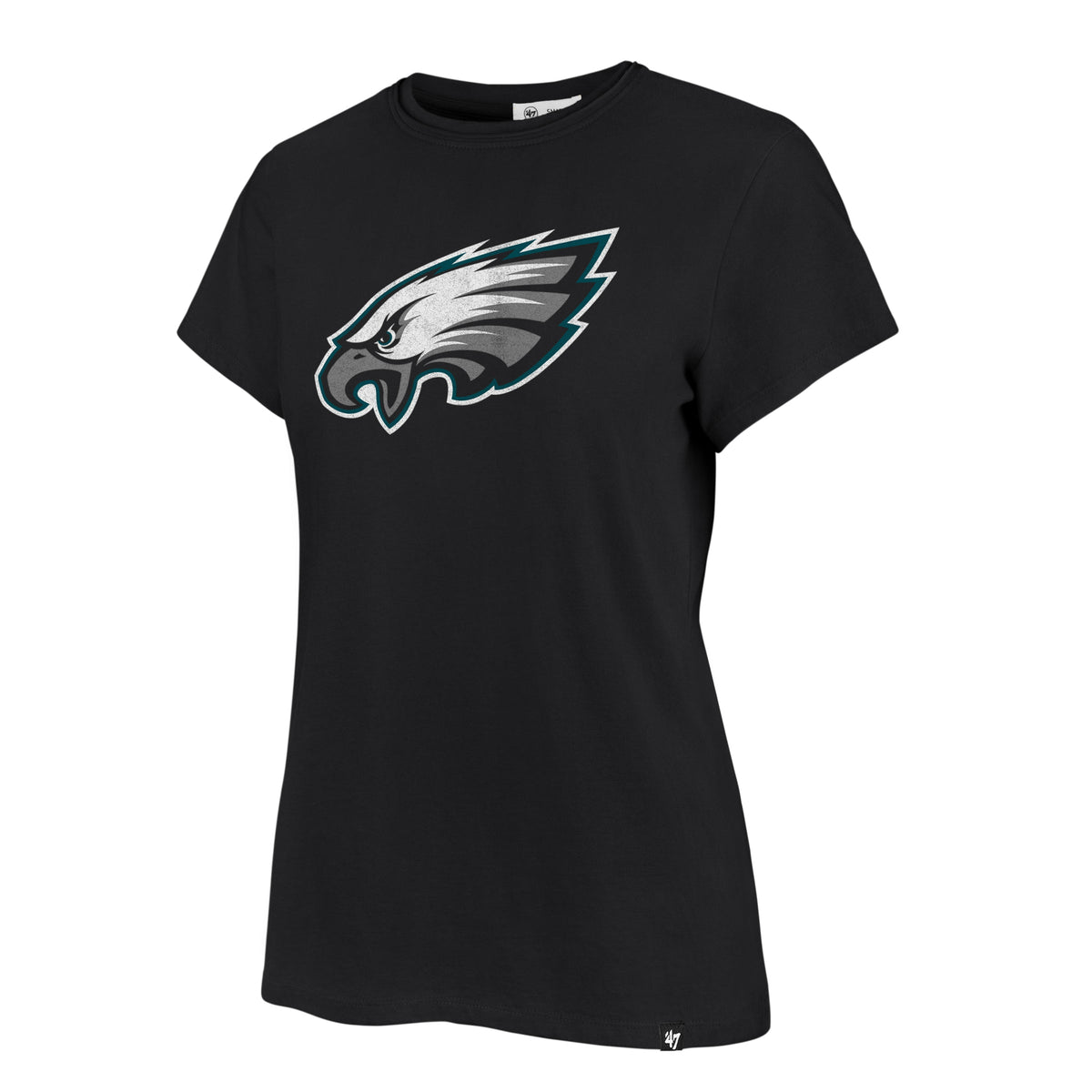 PHILADELPHIA EAGLES PREMIER '47 FRANKIE TEE WOMENS FLINT BLACK