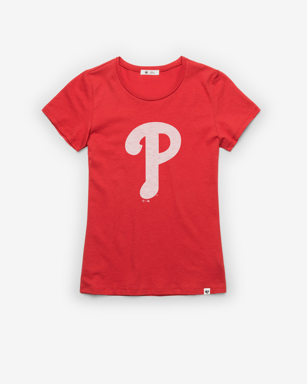 PHILADELPHIA PHILLIES PREMIER '47 FRANKIE TEE WOMENS RACER RED