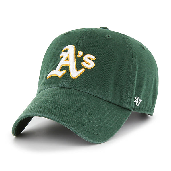 ATHLETICS BASEBALL '47 CLEAN UP DARK GREEN