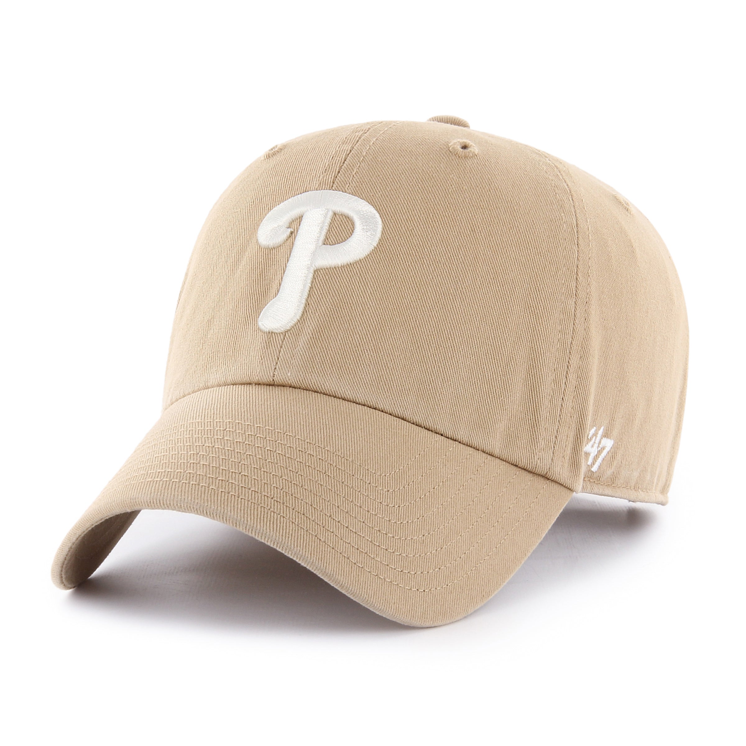PHILADELPHIA PHILLIES KHAKI '47 CLEAN UP KHAKI