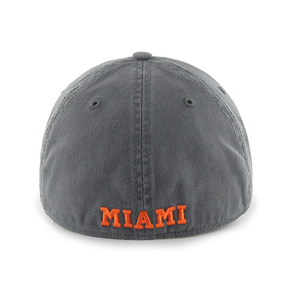 MIAMI HURRICANES VINTAGE CLASSIC '47 FRANCHISE CHARCOAL