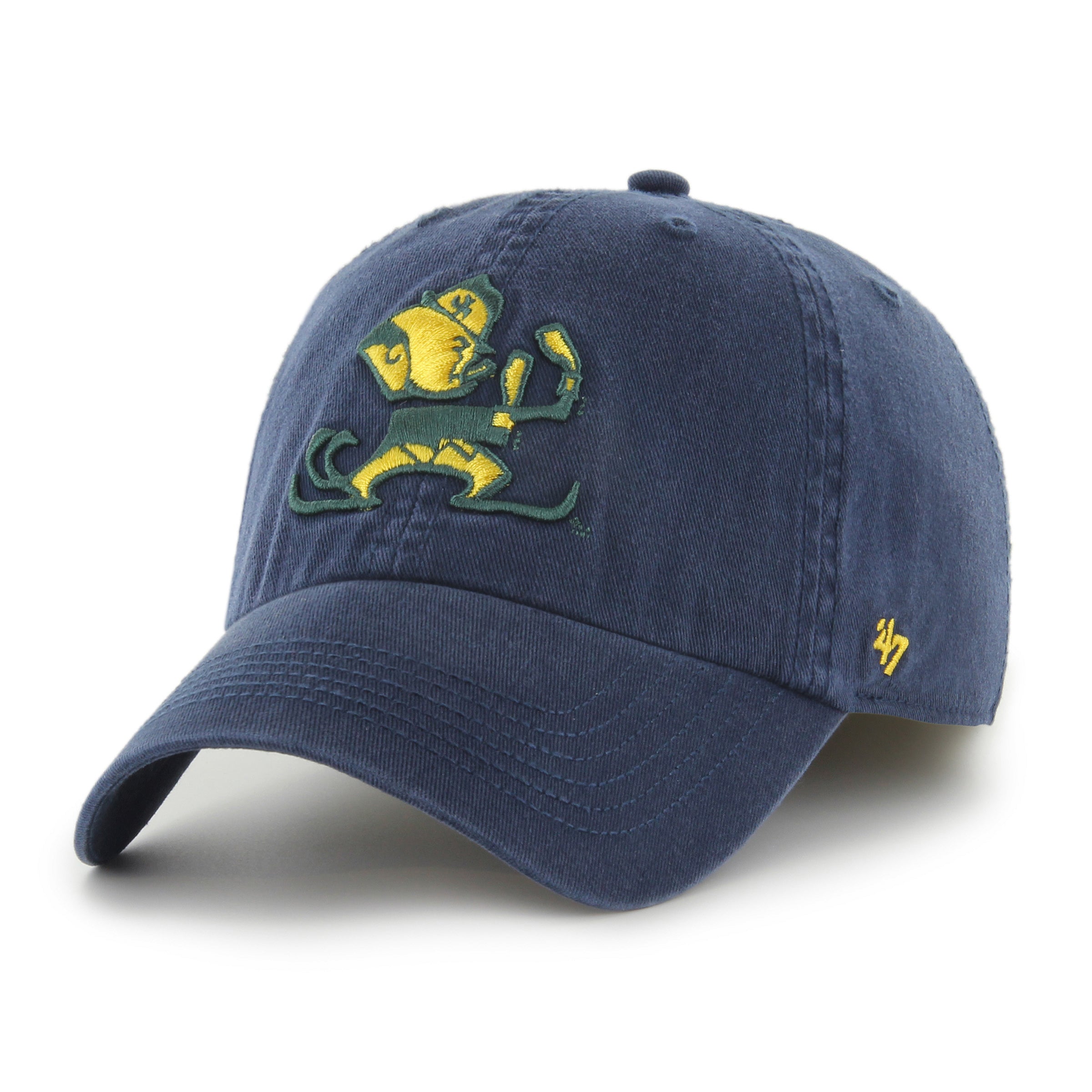 NOTRE DAME FIGHTING IRISH VINTAGE CLASSIC '47 FRANCHISE NAVY