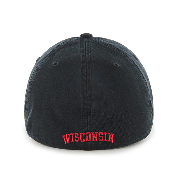 WISCONSIN BADGERS VINTAGE CLASSIC '47 FRANCHISE BLACK