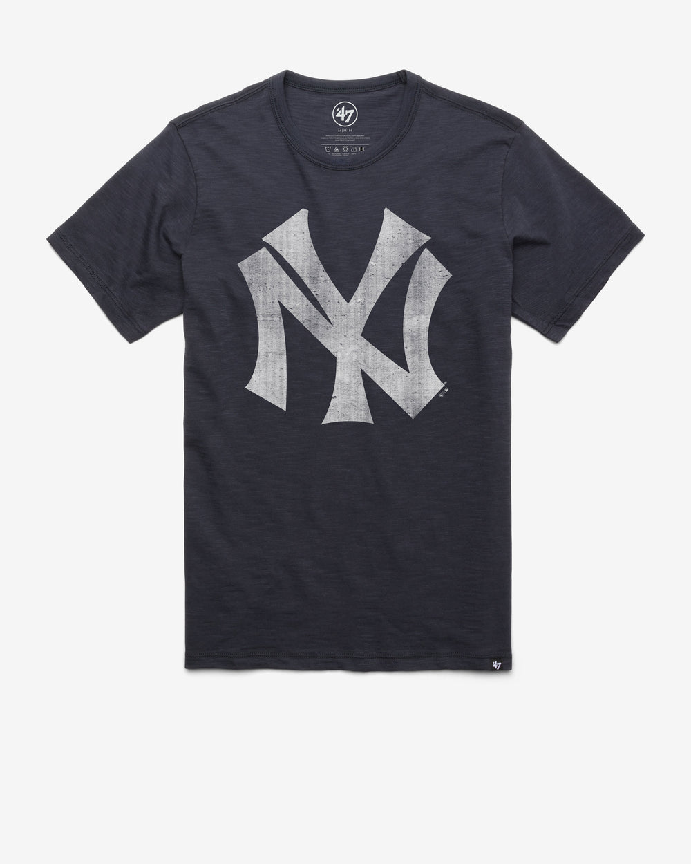 NEW YORK YANKEES COOPERSTOWN GRIT '47 VINTAGE SCRUM TEE FALL NAVY