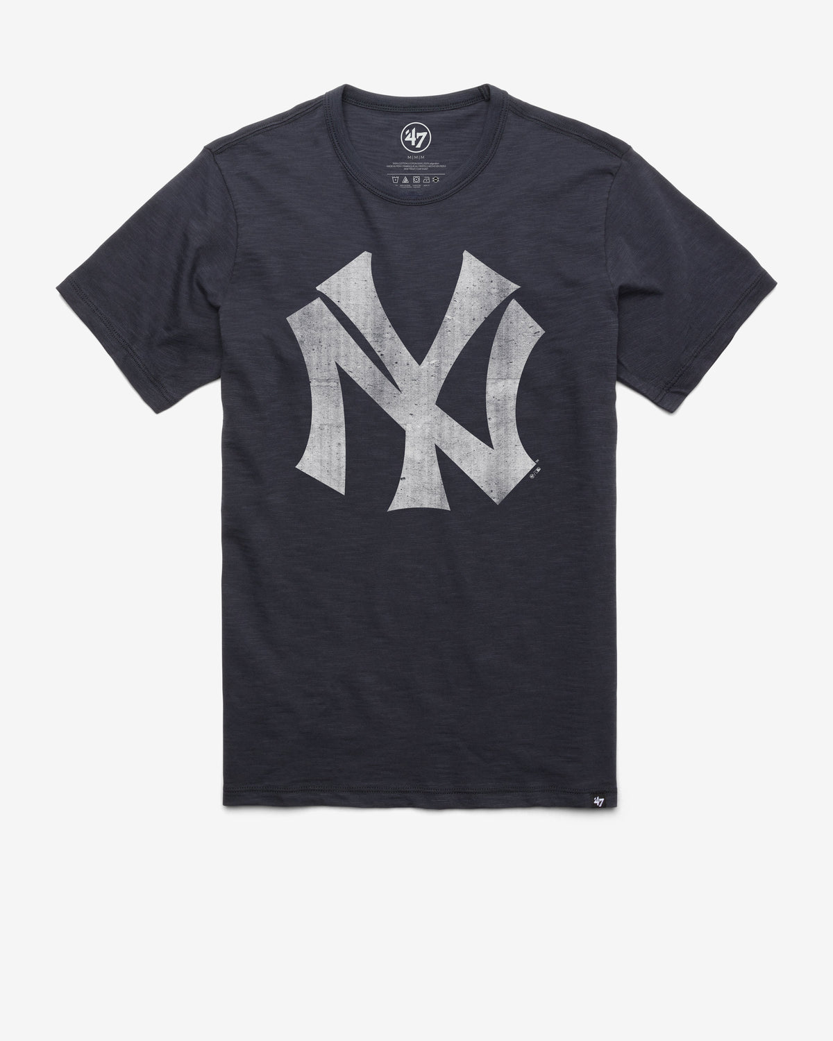 NEW YORK YANKEES COOPERSTOWN GRIT '47 VINTAGE SCRUM TEE FALL NAVY