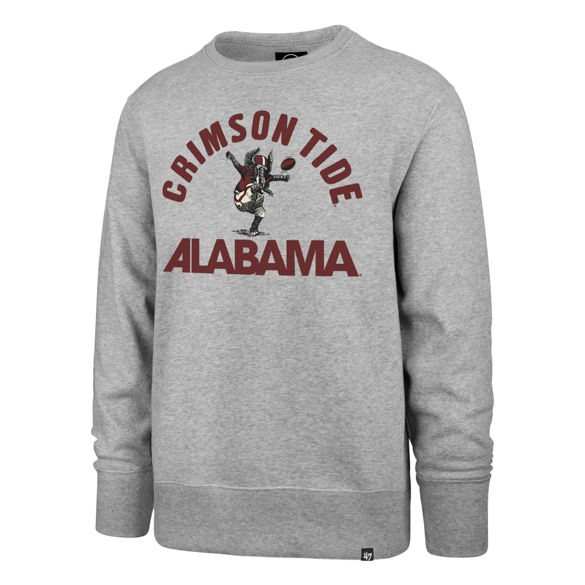 ALABAMA CRIMSON TIDE VINTAGE '47 HEADLINE CREW SLATE GREY