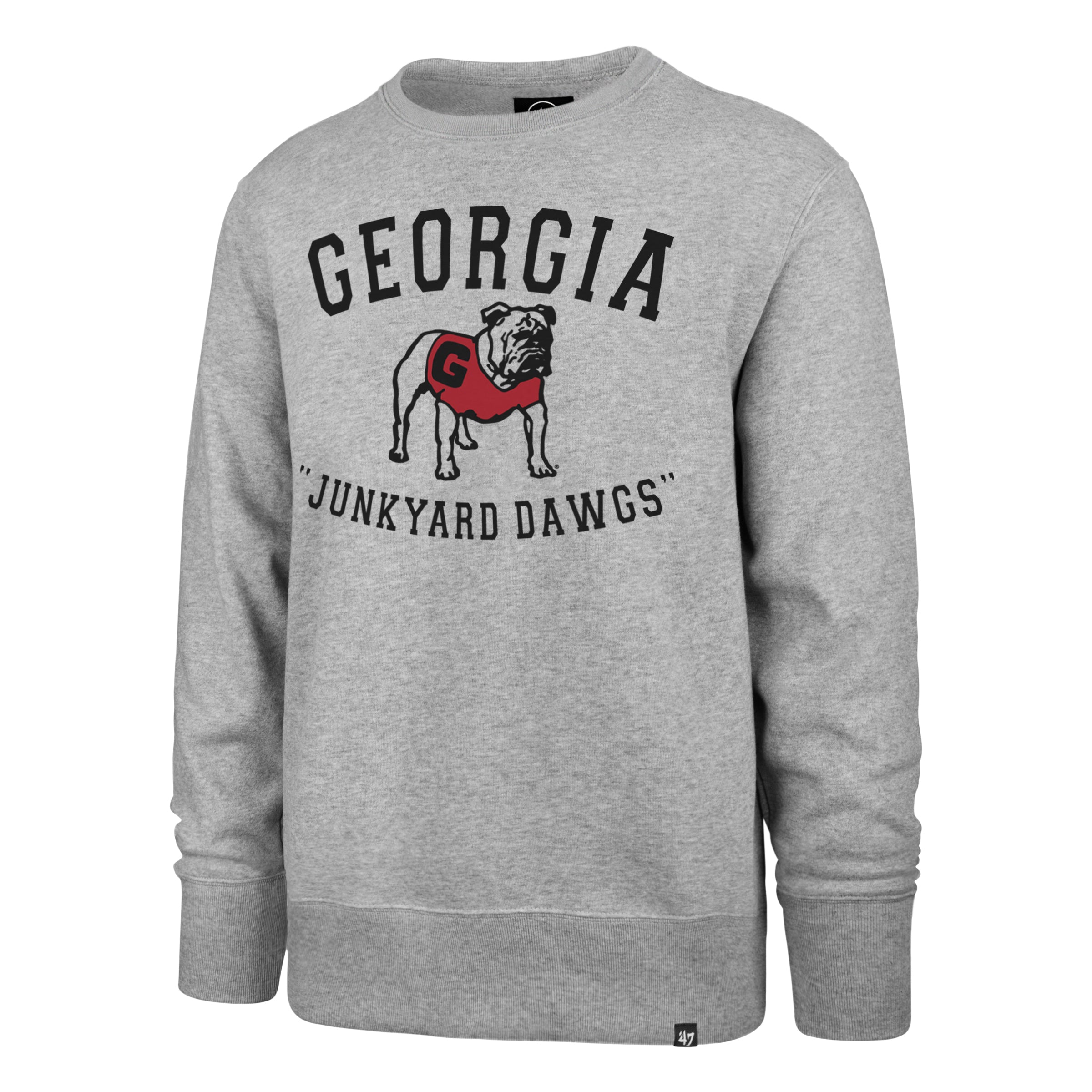 GEORGIA BULLDOGS VINTAGE IMPRINT '47 HEADLINE CREW SLATE GREY