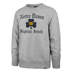 NOTRE DAME FIGHTING IRISH VINTAGE IMPRINT '47 HEADLINE CREW SLATE GREY