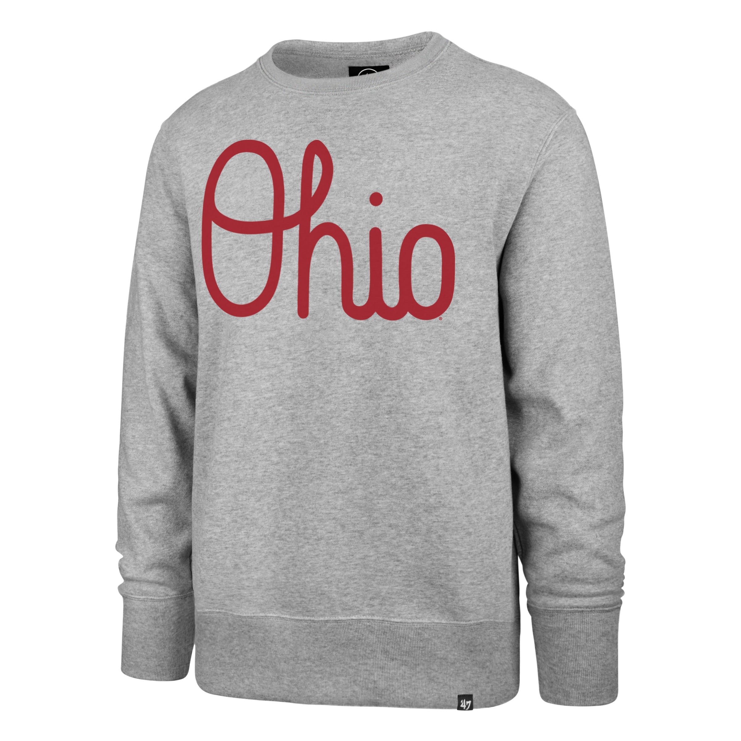 OHIO STATE BUCKEYES VINTAGE IMPRINT '47 HEADLINE CREW SLATE GREY