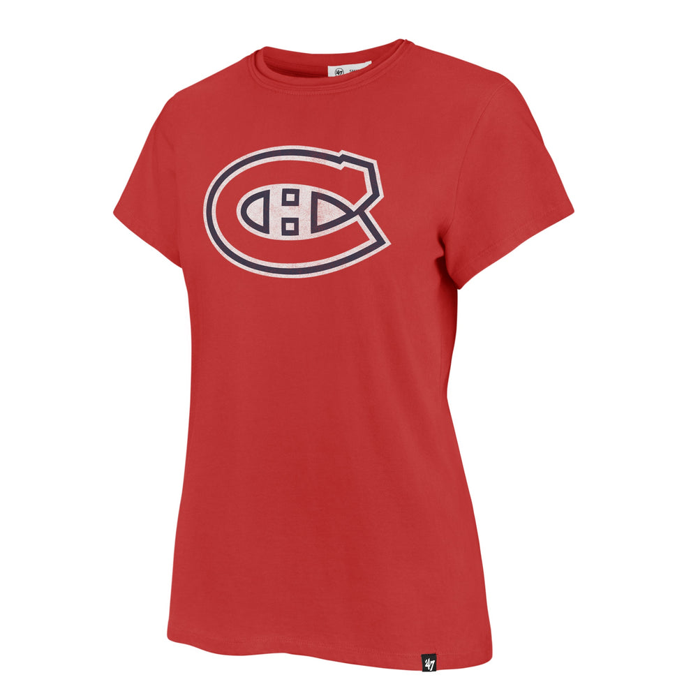 MONTREAL CANADIENS PREMIER '47 FRANKIE TEE WOMENS RACER RED