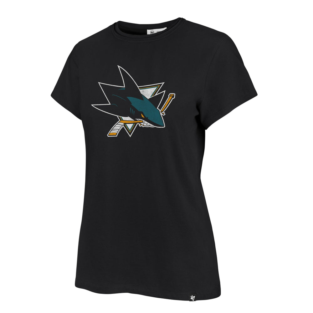 SAN JOSE SHARKS PREMIER '47 FRANKIE TEE WOMENS FLINT BLACK