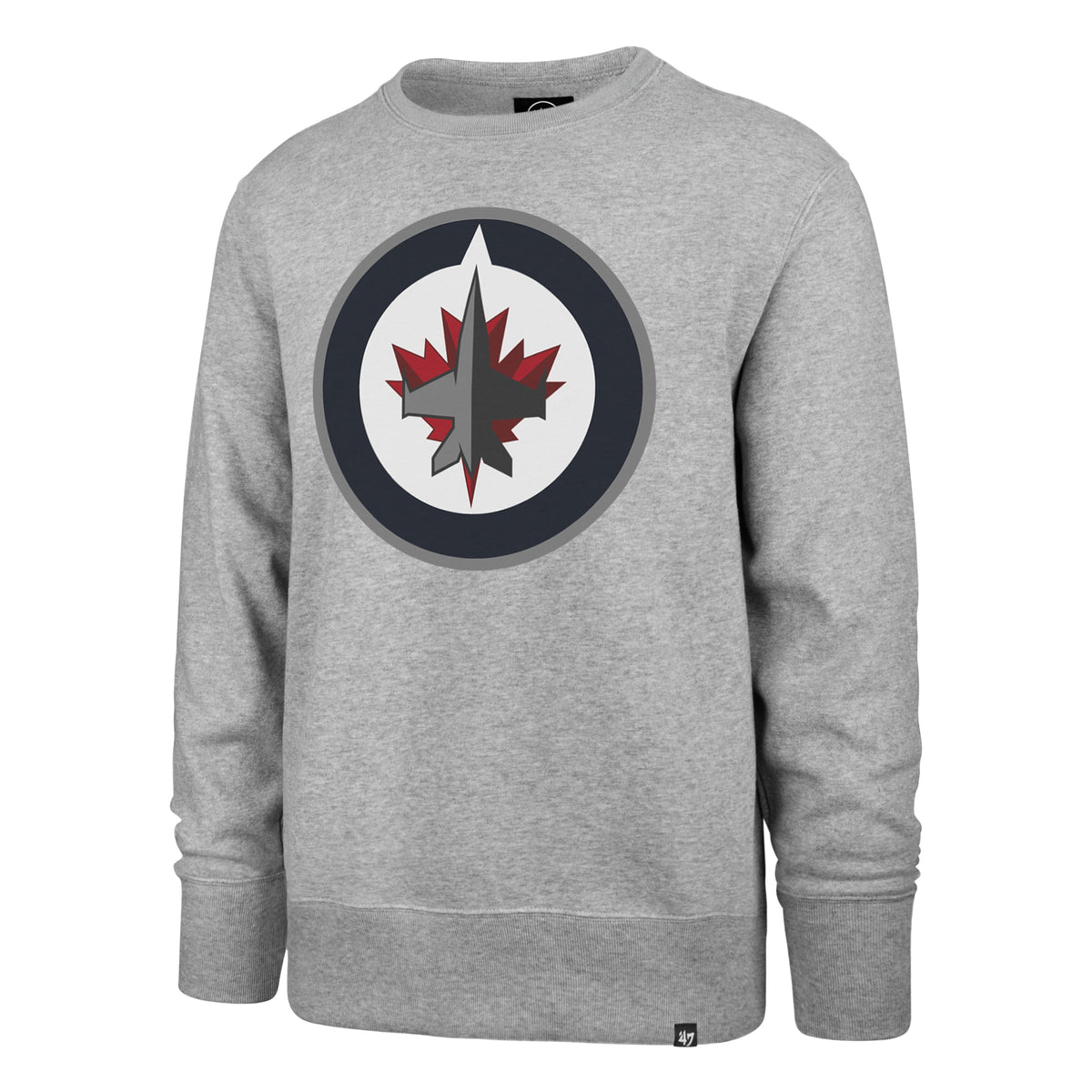 WINNIPEG JETS IMPRINT '47 HEADLINE CREW SLATE GREY