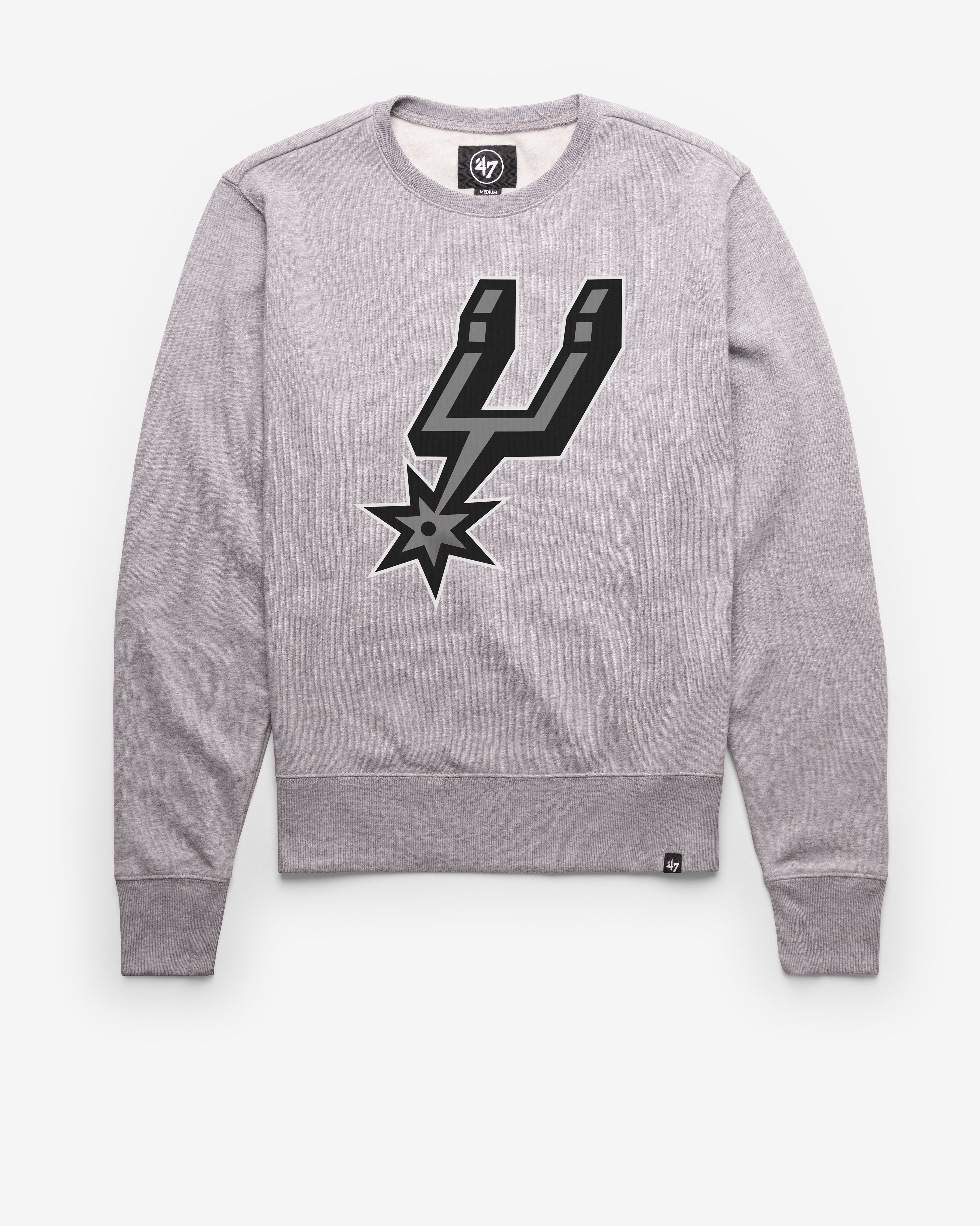SAN ANTONIO SPURS IMPRINT '47 HEADLINE CREW SLATE GREY