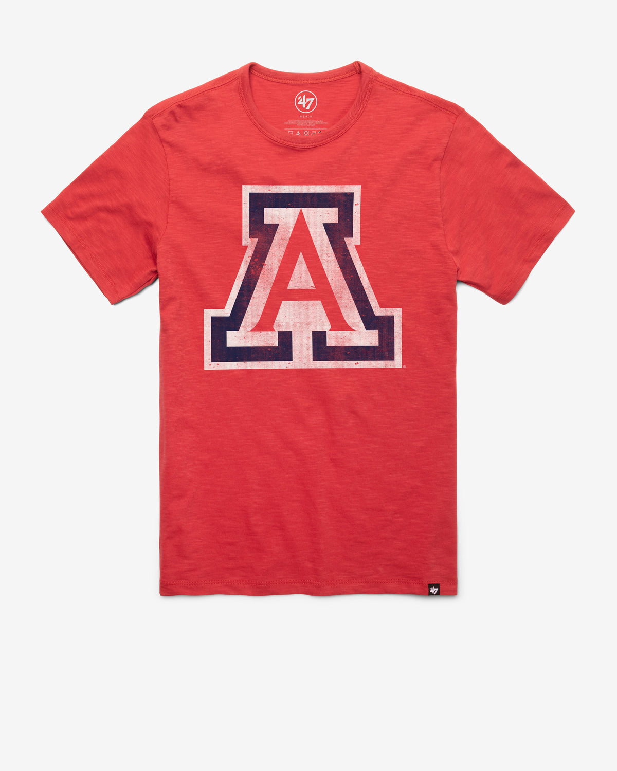 ARIZONA WILDCATS GRIT '47 SCRUM TEE RESCUE RED