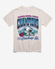 DALLAS COWBOYS SUPER BOWL GRIDIRON LOCKER '47 VINTAGE TUBULAR TEE DUNE