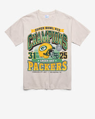 GREEN BAY PACKERS SUPER BOWL GRIDIRON LOCKER '47 VINTAGE TUBULAR TEE DUNE