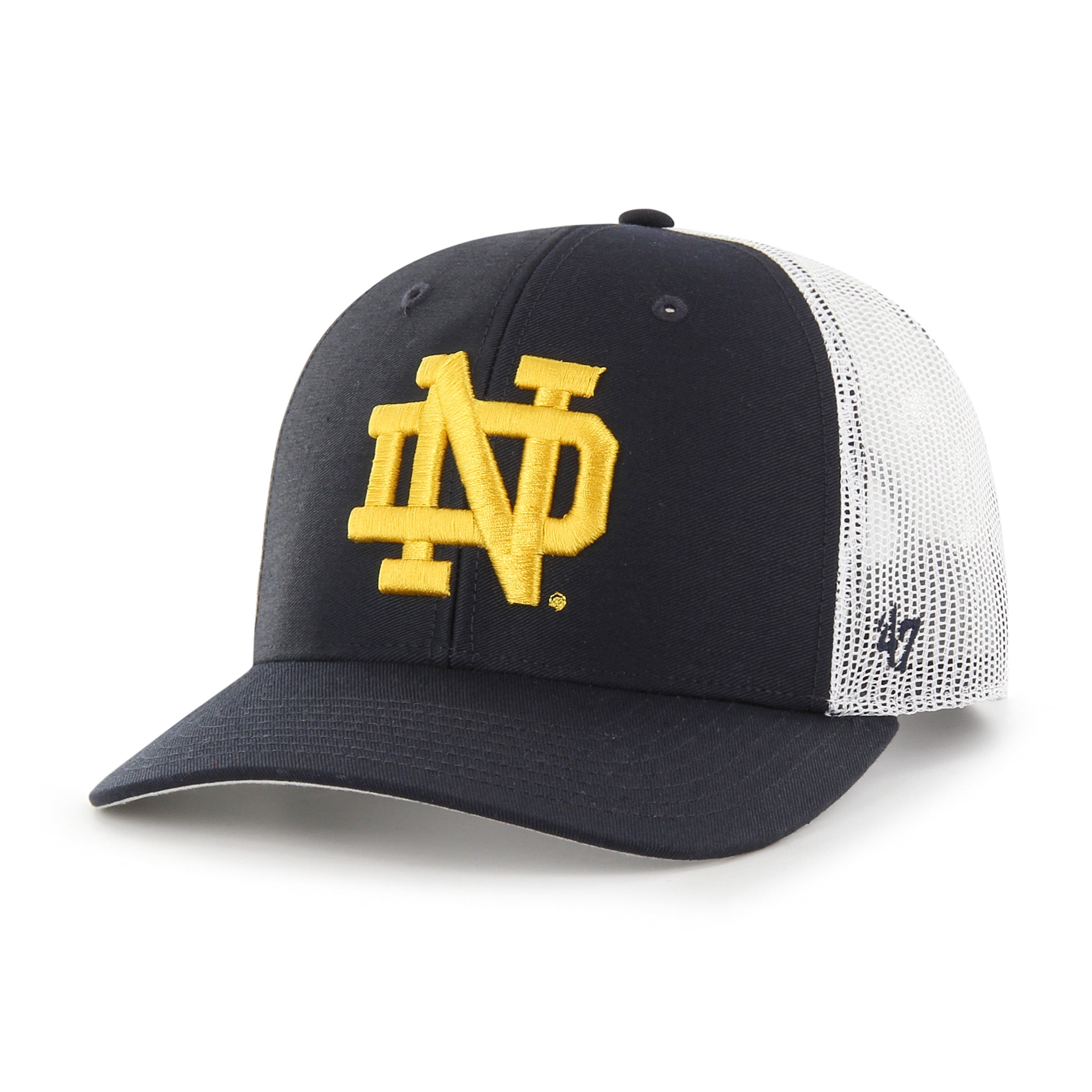 NOTRE DAME FIGHTING IRISH '47 TRUCKER NAVY
