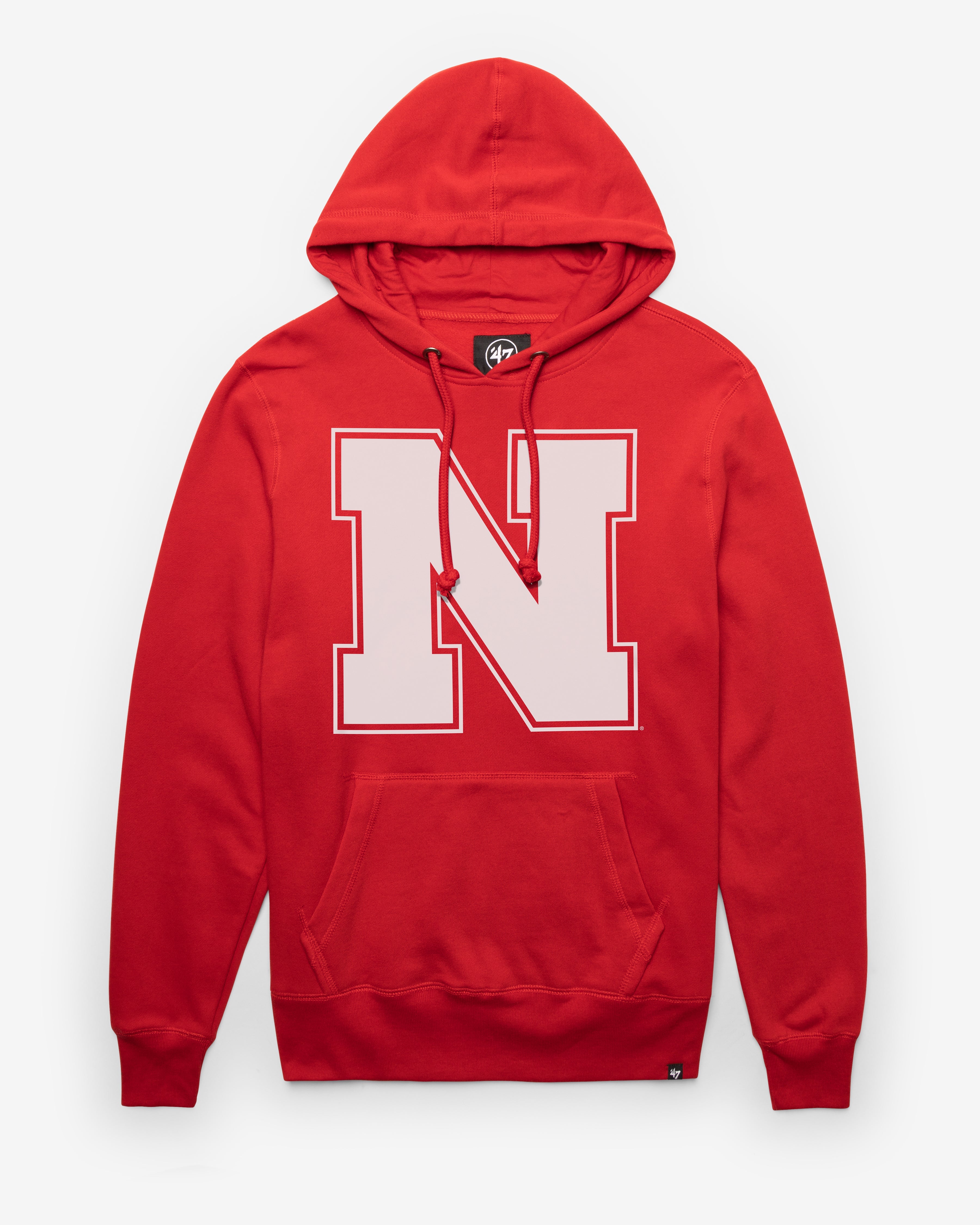 NEBRASKA CORNHUSKERS IMPRINT '47 HEADLINE HOOD RED