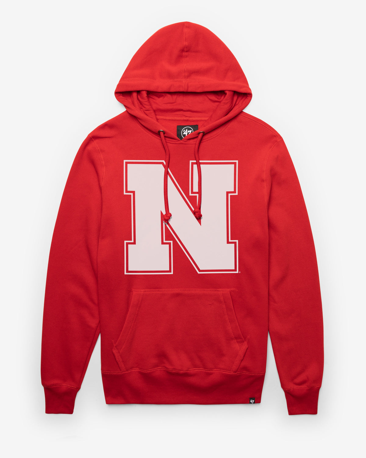 NEBRASKA CORNHUSKERS IMPRINT '47 HEADLINE HOOD RED