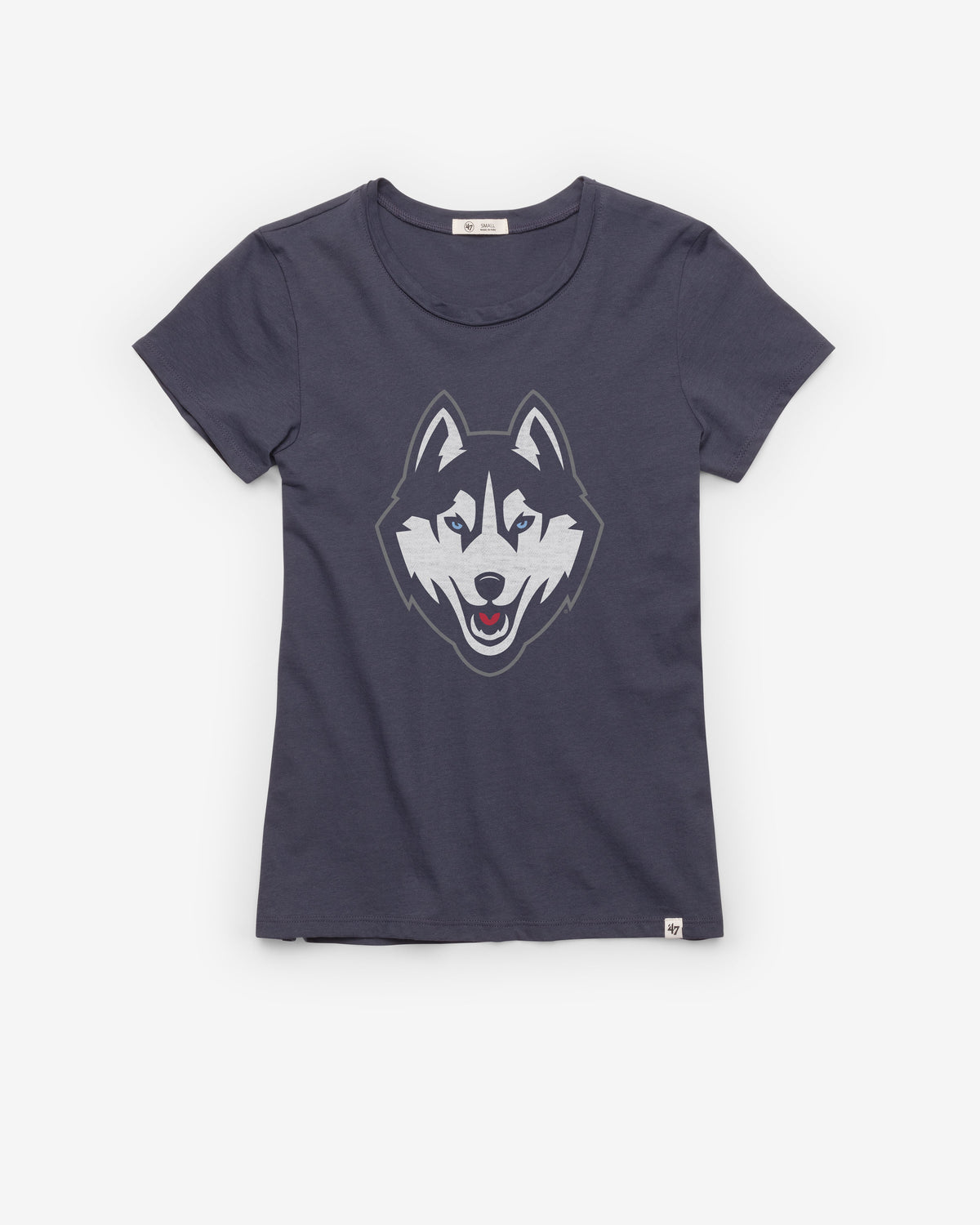 CONNECTICUT HUSKIES UCONN PREMIER '47 FRANKIE TEE WOMEN ATLAS BLUE