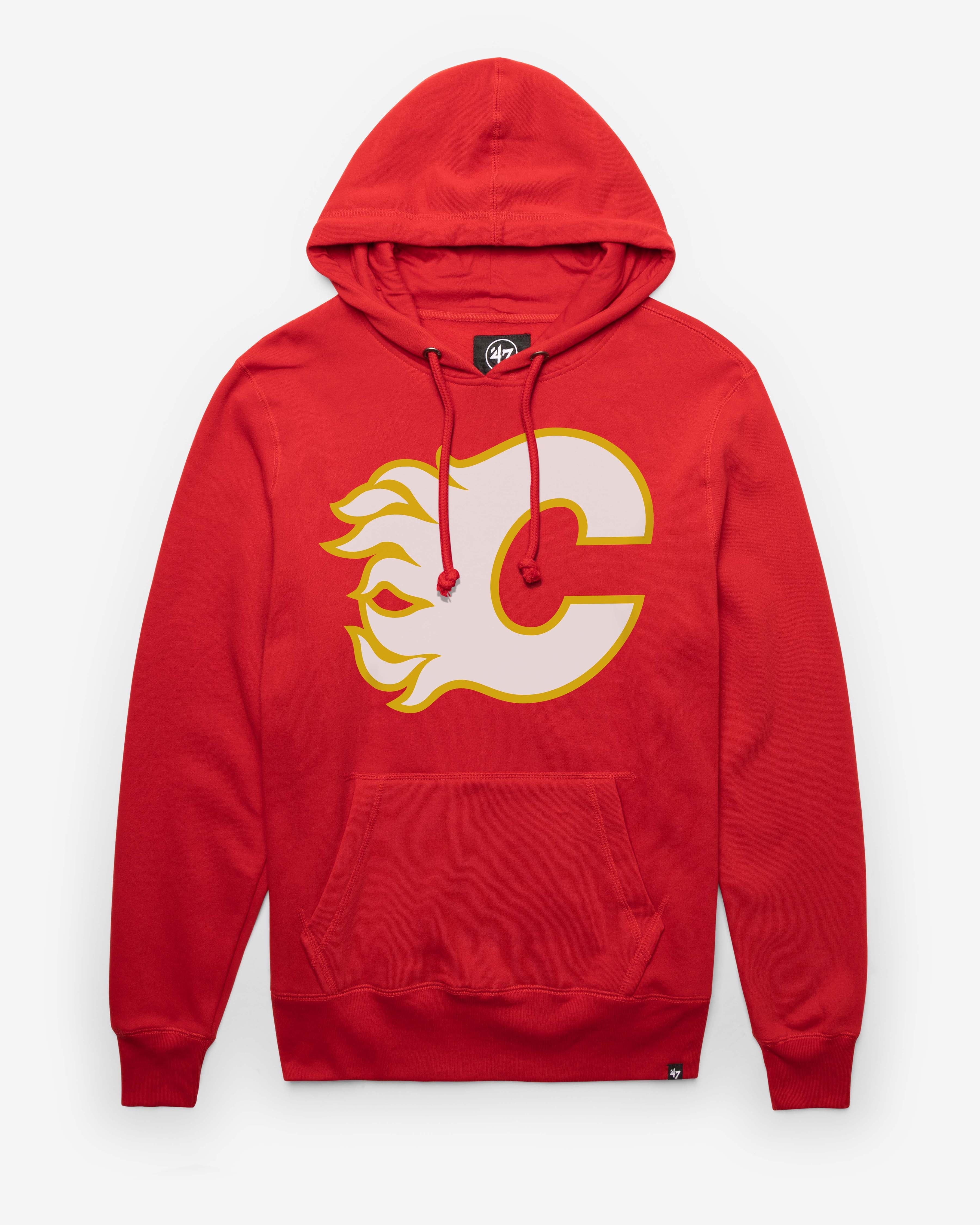 CALGARY FLAMES IMPRINT '47 HEADLINE HOOD RED