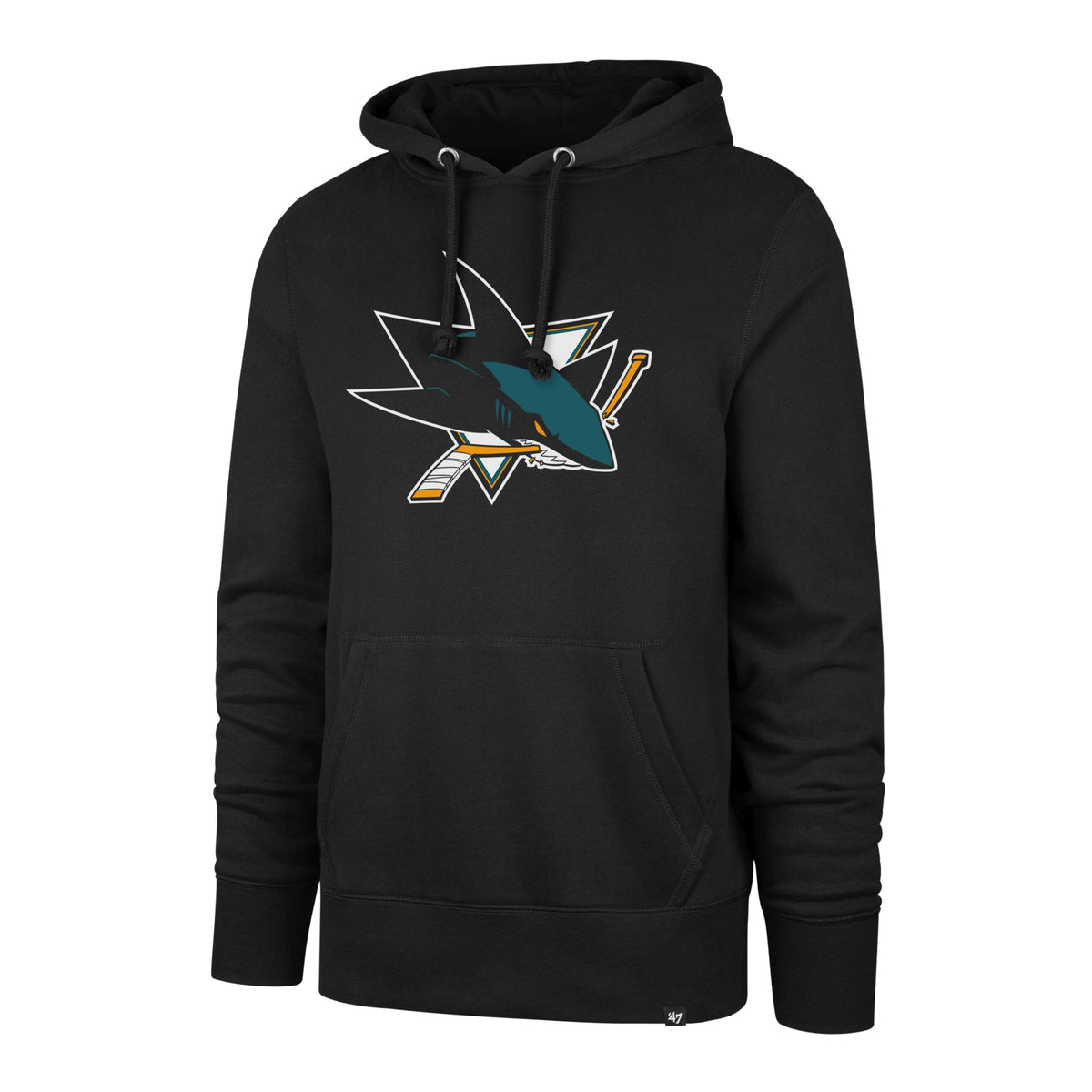SAN JOSE SHARKS IMPRINT '47 HEADLINE HOOD JET BLACK
