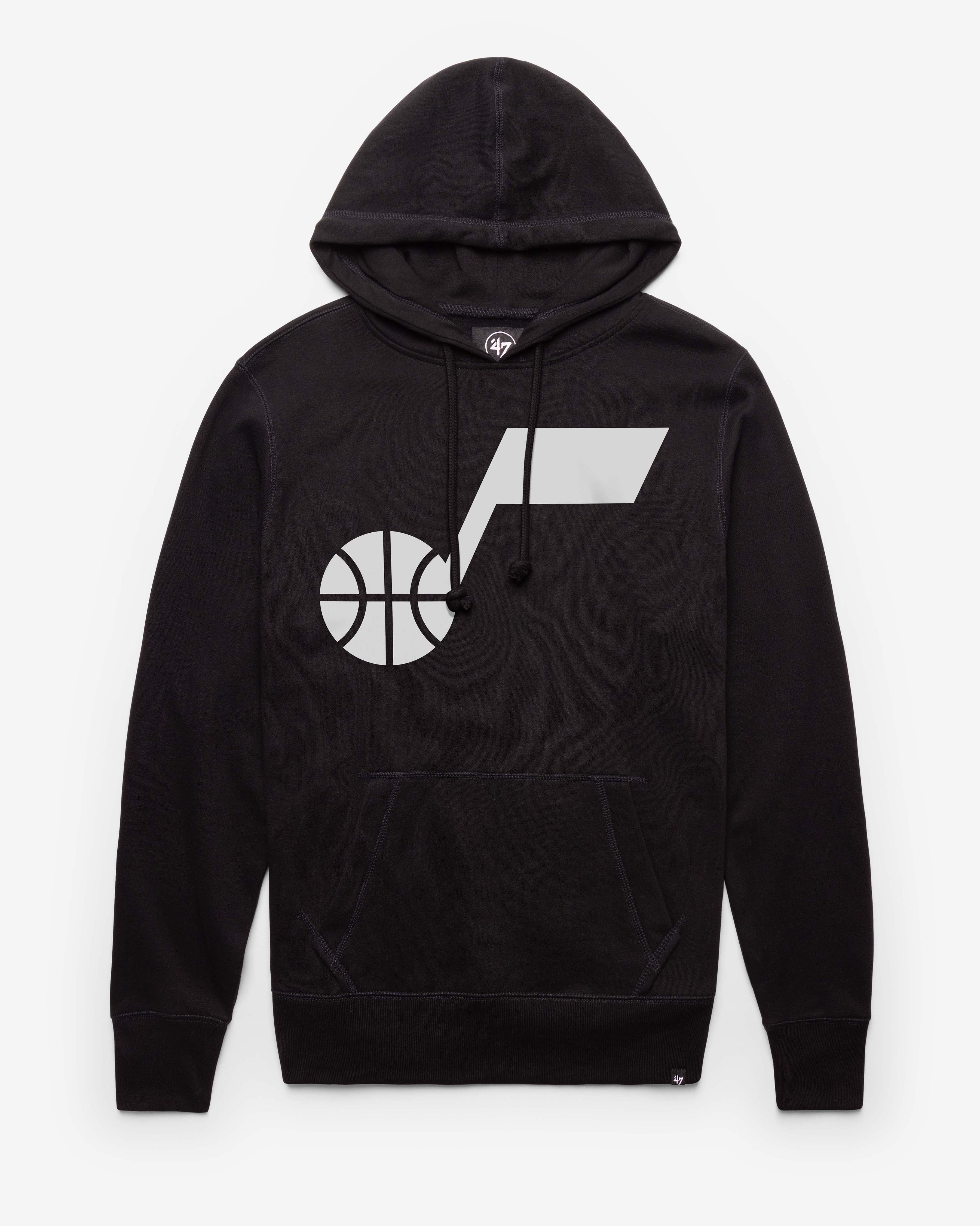 UTAH JAZZ IMPRINT '47 HEADLINE HOOD JET BLACK