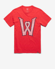 WORCESTER RED SOX PREMIER '47 FRANKLIN TEE RACER RED