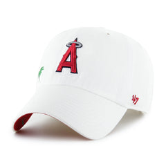 LOS ANGELES ANGELS CONFETTI ICON '47 CLEAN UP WOMENS WHITE