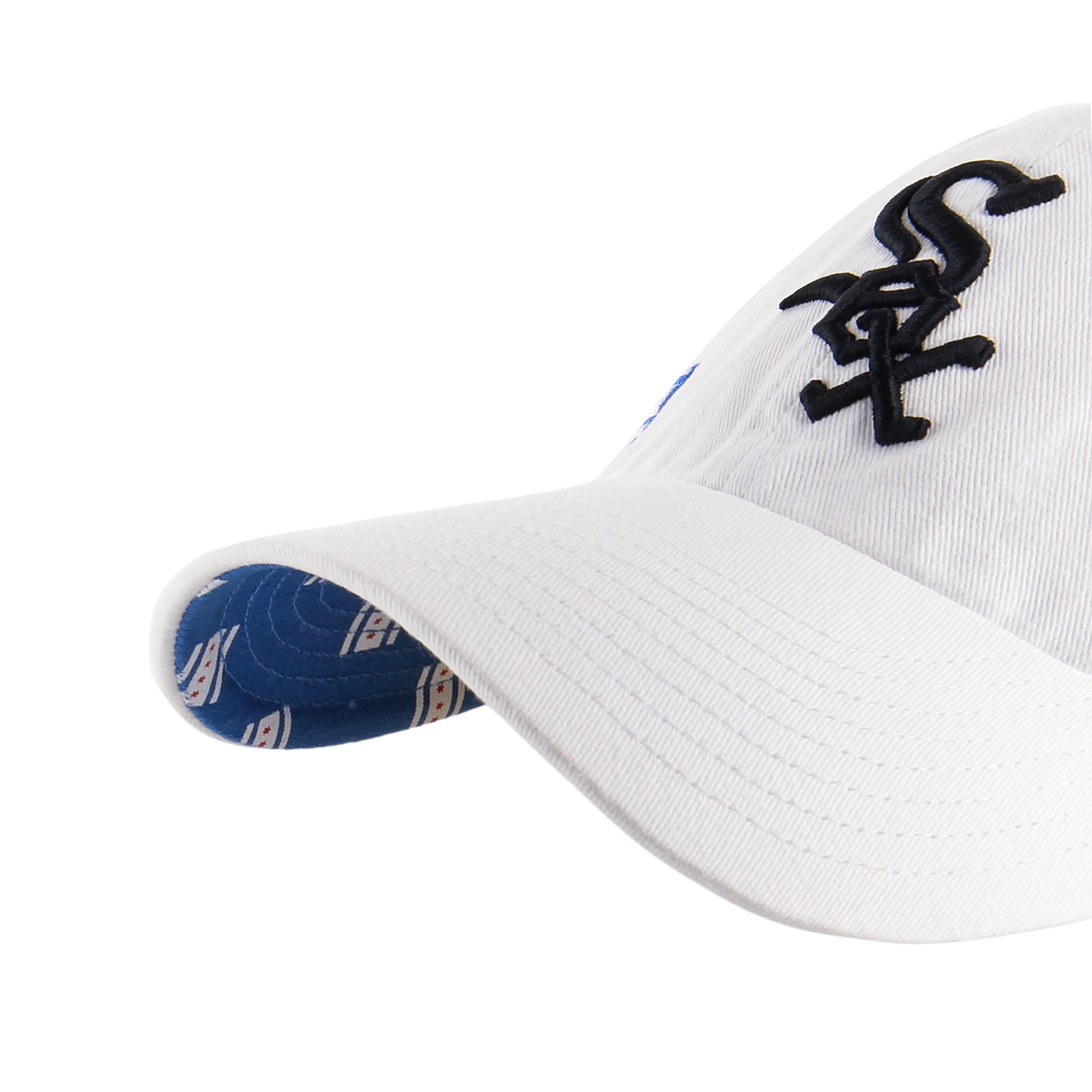 CHICAGO WHITE SOX CONFETTI ICON '47 CLEAN UP WOMENS WHITE