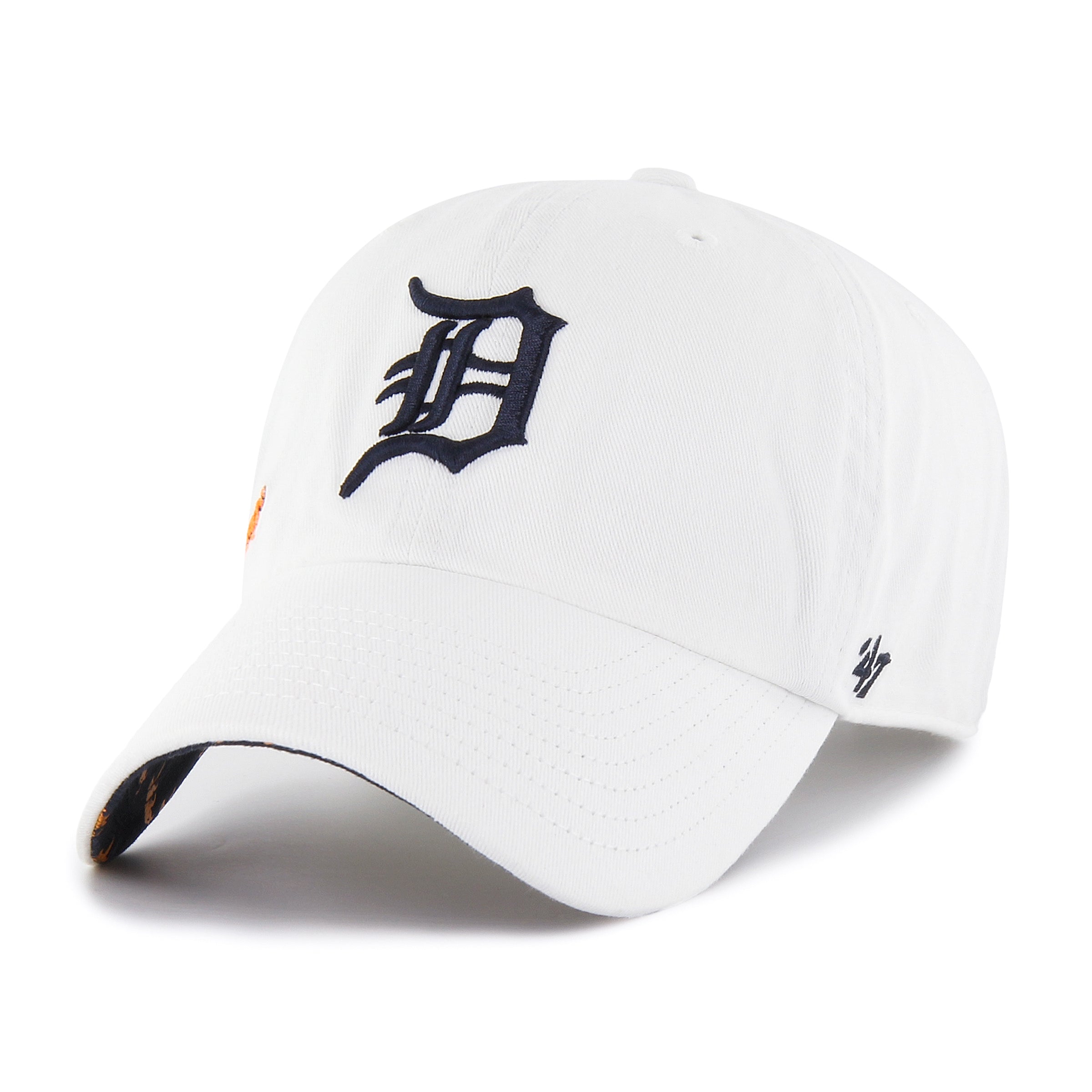 DETROIT TIGERS CONFETTI ICON '47 CLEAN UP WOMENS WHITE