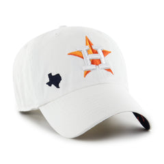 HOUSTON ASTROS CONFETTI ICON '47 CLEAN UP WOMENS WHITE