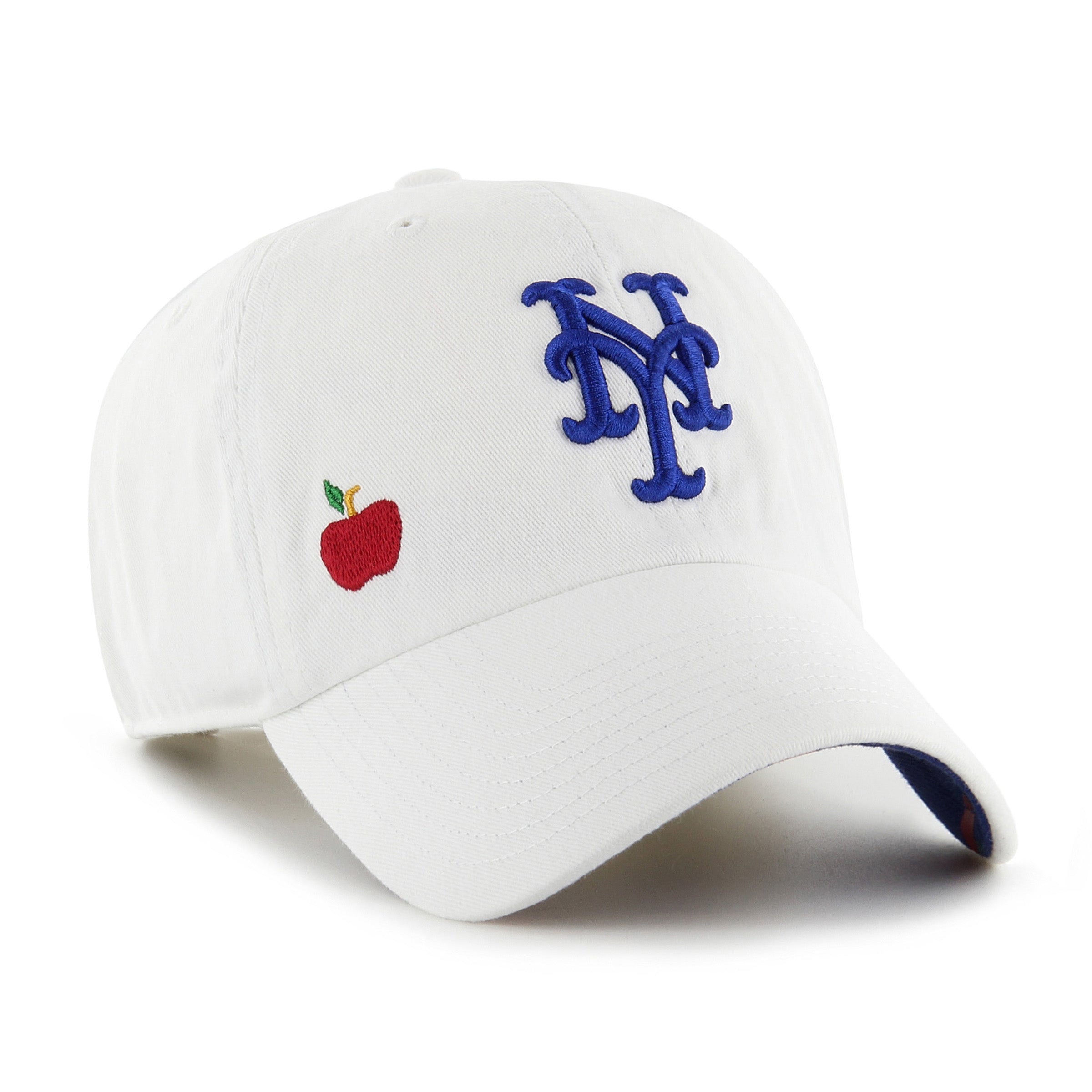 NEW YORK METS CONFETTI ICON '47 CLEAN UP WOMENS WHITE