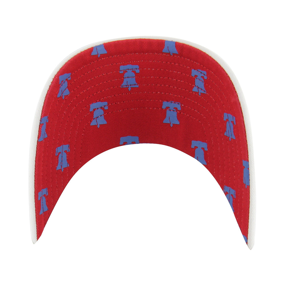 PHILADELPHIA PHILLIES CONFETTI ICON '47 CLEAN UP WOMENS WHITE