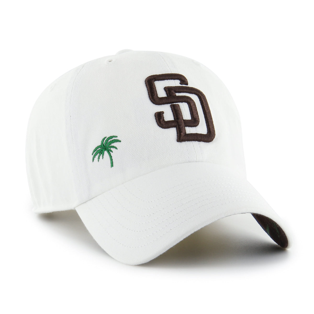 SAN DIEGO PADRES CONFETTI ICON '47 CLEAN UP WOMENS WHITE