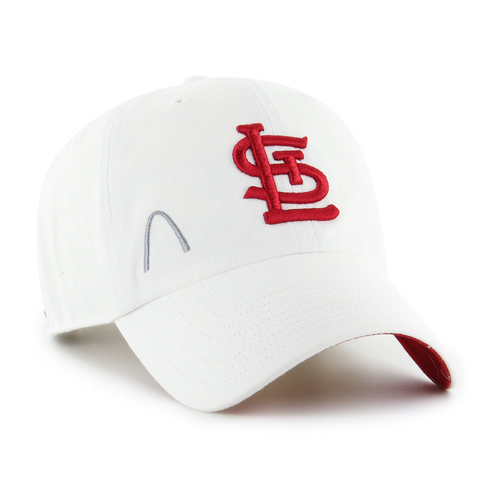 ST. LOUIS CARDINALS CONFETTI ICON '47 CLEAN UP WOMENS WHITE