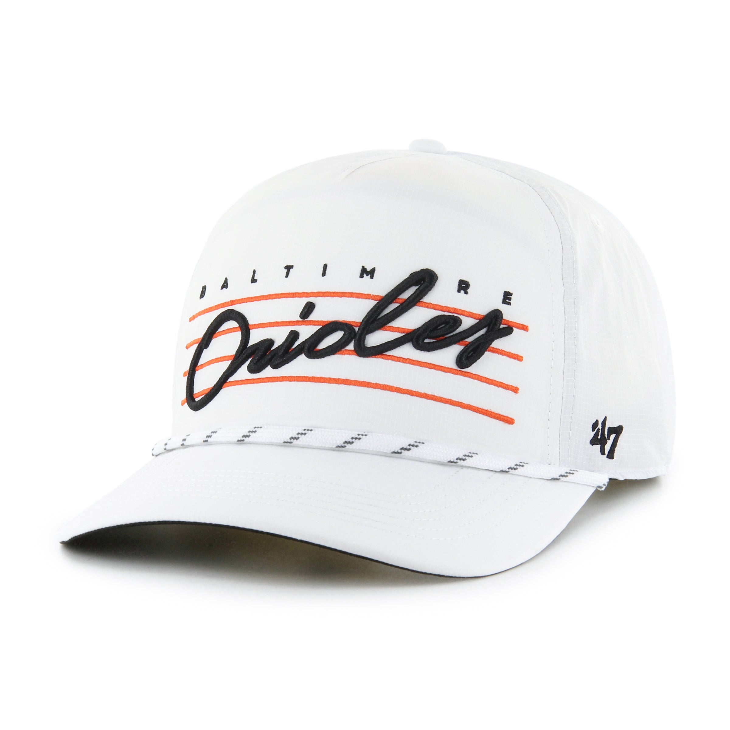 BALTIMORE ORIOLES DOWNBURST '47 HITCH WHITE